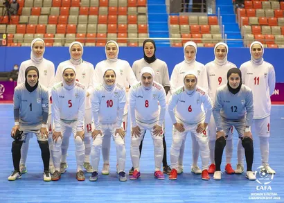 پیام تبریک رئیس فدراسیون به تیم ملی فوتسال بانوان
