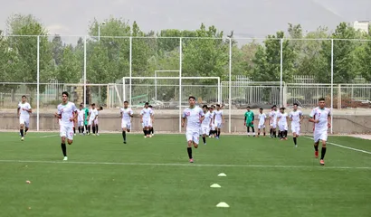 گزارش تصویری از تمرینات تیم ملی فوتبال نوجوانان