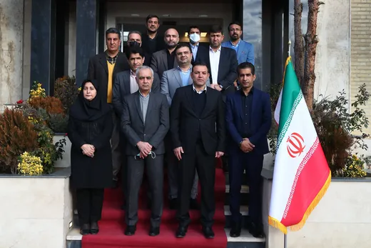 افتتاح خانه فوتسال با حضور مسئولان و اعضای هیات رییسه فدراسیون فوتبال
