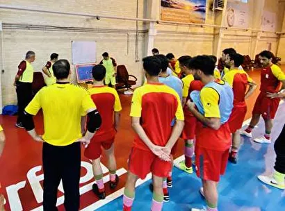 برگزاری هشتمین اردوی تیم ملی فوتسال