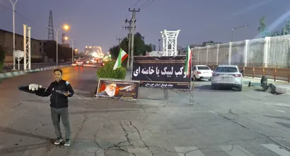 گزارش تصویری موکب لبیک یا خامنه‌ای از سوی هیات فوتبال استان خوزستان