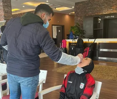 انجام تست PCR از بازیکنان تیم ملی فوتسال بانوان