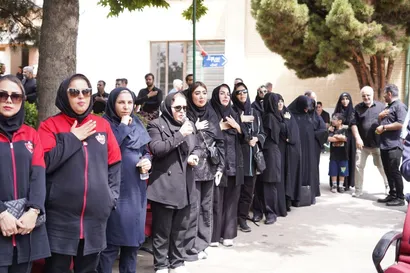 بخش دوم از گزارش تصویری مراسم نذواره فدراسیون فوتبال