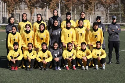 پیروزی ملی پوشان ایران برابر ترکمنستان