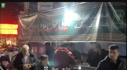 ویدیو/برپایی موکب باشگاه خیبر خرم آباد