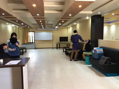 انجام تست کرونا از بازیکنان تیم ملی فوتبال زیر 17 سال دختران