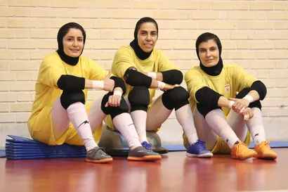 گزارش تصویری تمرین عصر دختران فوتسالیست