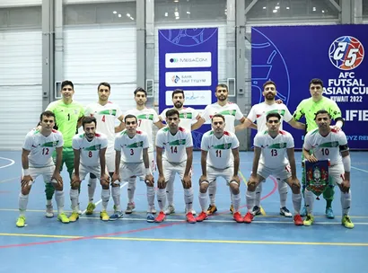 صعود تیم ملی فوتسال به مسابقات جام ملت های آسیا