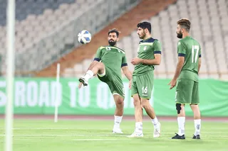 تمرین فوتبال