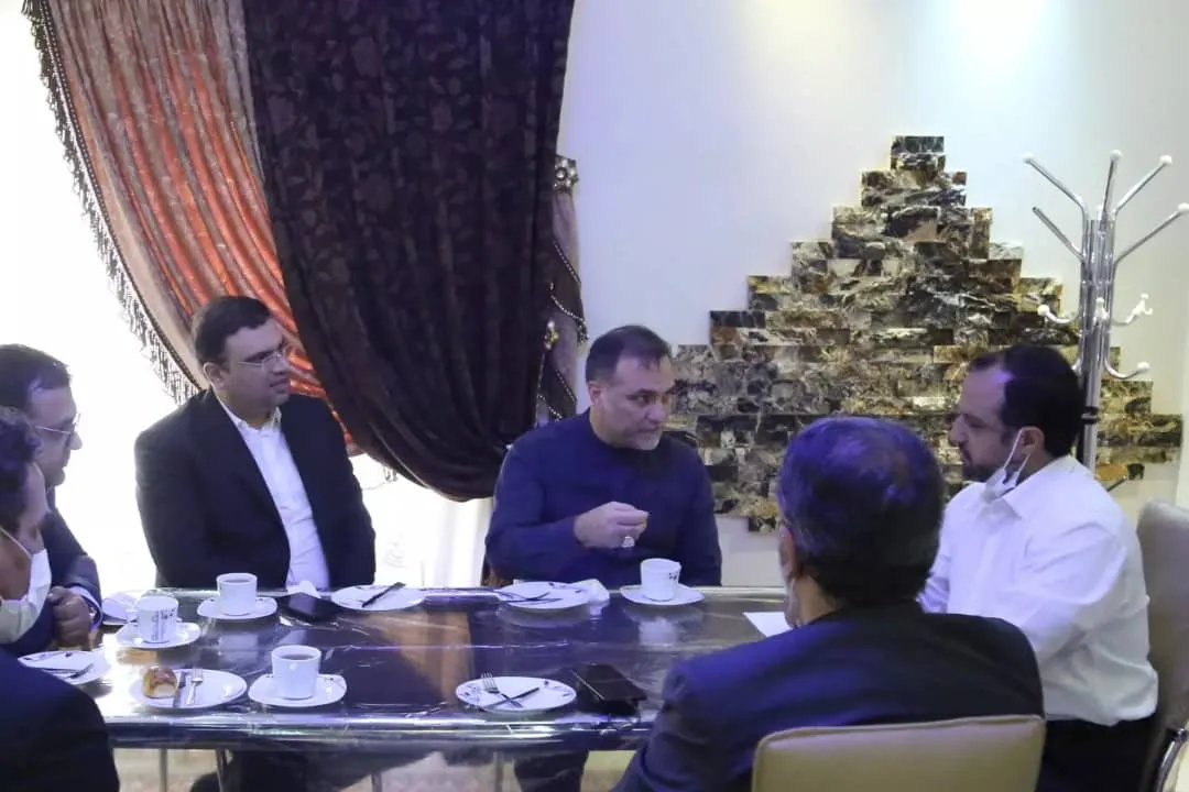 ديدار سرپرست فدراسيون با وزير اقتصاد در مشهد