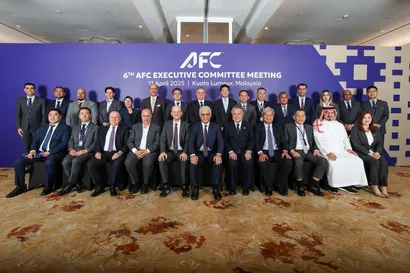 برگزاری جلسه هیات رئیسه AFC با حضور نائب رئیس ایرانی کنفدراسیون و ماتیاس،دبیرکل فیفا