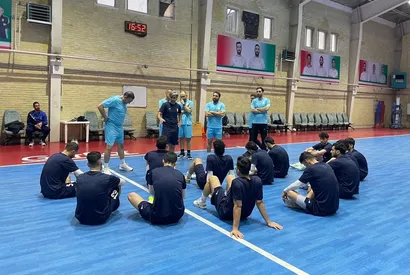 هیجان بالا در دور دوم تمرین تیم ملی فوتسال