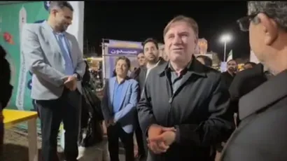 ویدئو/ بازدید استاندار بوشهر از موکب هیات فوتبال استان با نام شهید امید نسترن بازیکن تیم ملی جوانان
