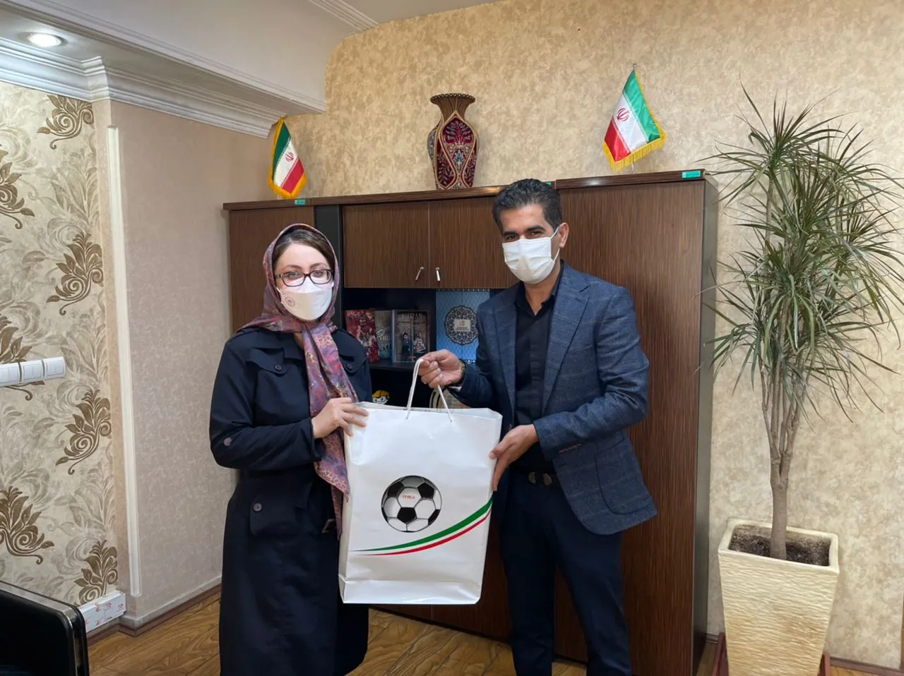 تقدیر سرپرست دبیر کلی از دکتر بهار حسن میرزایی