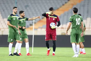 تمرین فوتبال