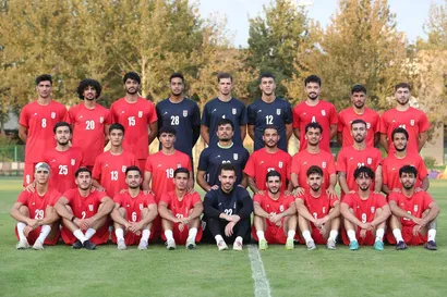 گزارش تصویری از تمرین تیم ملی امید ایران