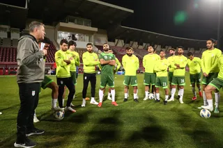 تمرین تیم ملی ایران سوریه2