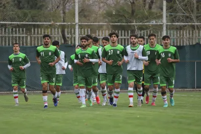 گزارش تصویری از تمرینات تیم ملی امید