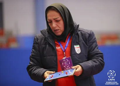 ویدئوی سرمربی تیم ملی فوتسال بانوان پس از پیروزی برابر تاجیکستان