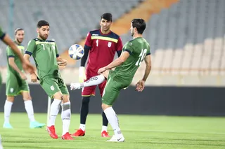 تمرین فوتبال