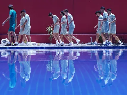 گزارش تصویری / تمرین سبک تیم ملی در هتل
